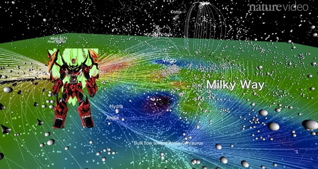 Is the Great Attractor a Tengen Toppa Gurren Lagann?     