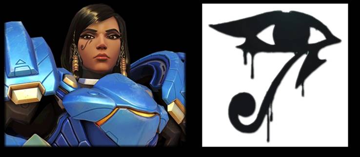 The overwatching eye of&nbsp;Horus