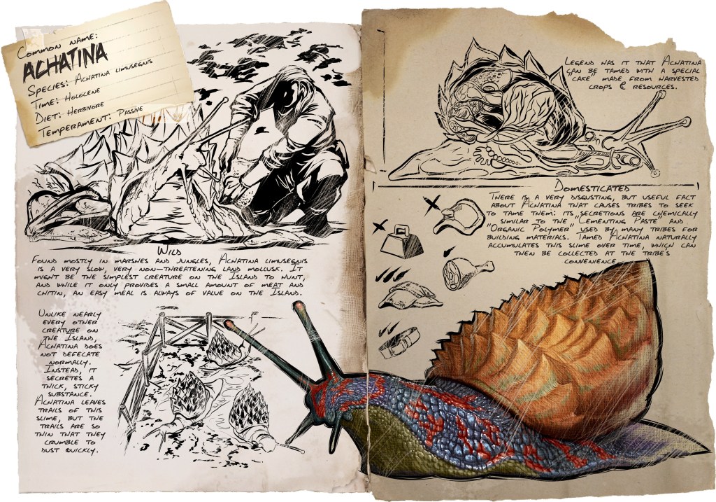 The giant snails of ARK: Survival&nbsp;Evolved